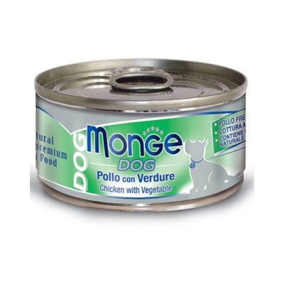 MONGE NATURAL Krmivo pre psov, zelenina 95g/24bal - 2419 -8009470006965F1.jpg