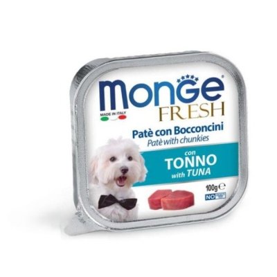 MONGE FRESH Dog vanička tuniak 100g/32ks