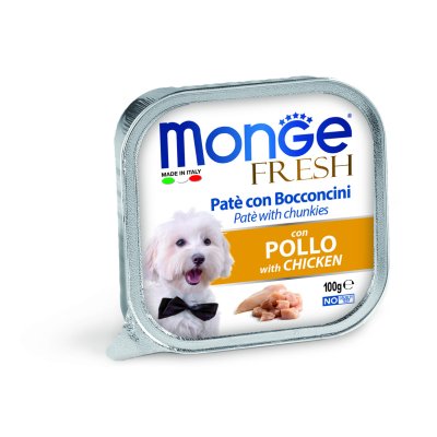 MONGE FRESH Dog vanička kura 100g/32ks