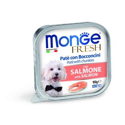 MONGE FRESH Dog vanička losos 100g/32ks