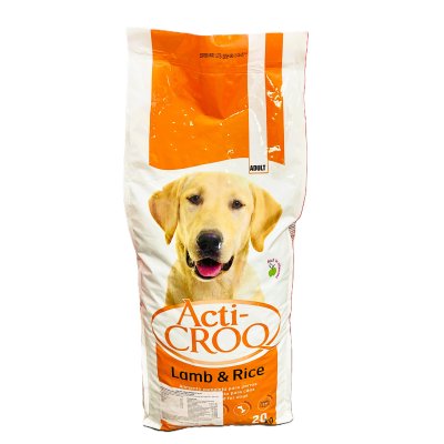 ACTI-CROQ Dog Jahňa & ryža 20kg 26/12