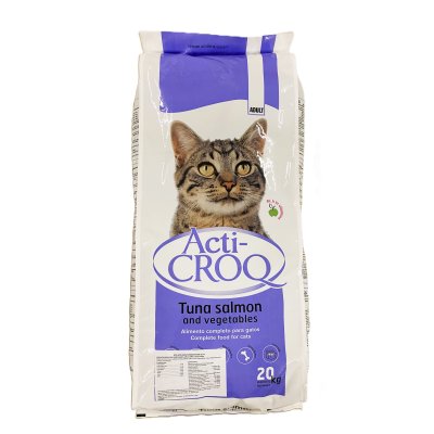 ACTI-CROQ Cat tuniak & losos 31/11 20kg