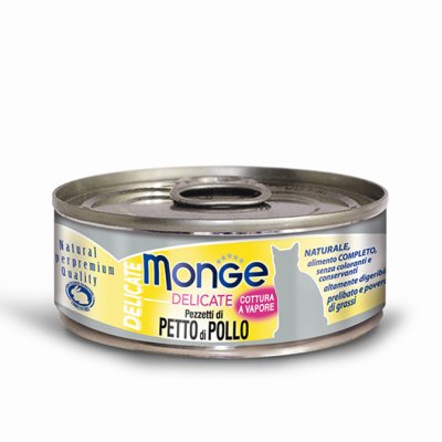MONGE NATURAL Cat kuracie prsia v konzerve 80g/24bal. - 2156.jpg