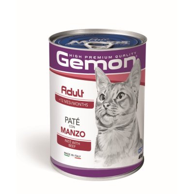 GEMON Cat paštéta hovädzie 400g/24bal