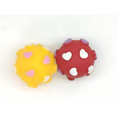 Loptička so srdiečkami - VINYL 6.5cm - 6050a.jpg