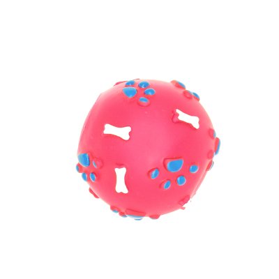 Loptička červená - VINYL 8.5cm (100/1)