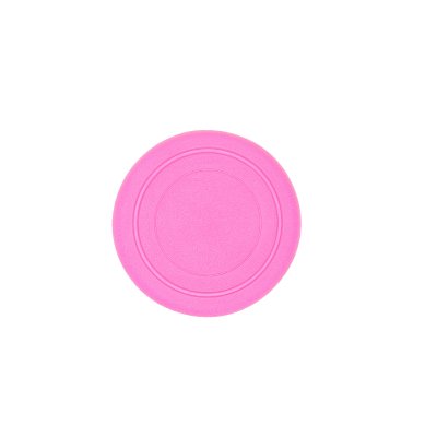 Frisbee ružový - TPR 18x18x18cm