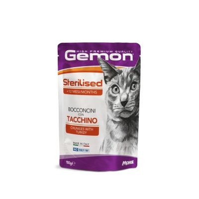 GEMON Cat HP Senior  kapsička  morka 100g/24bal