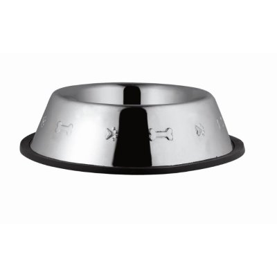 Miska nerez s gumou KOSTIČKY 0,8 l/18 cm (48)