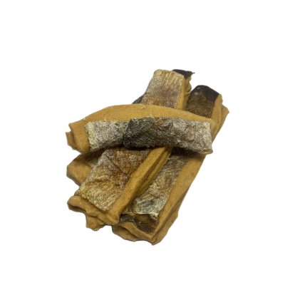Plátky z tresčej kože plnené rybím mäsom 250g