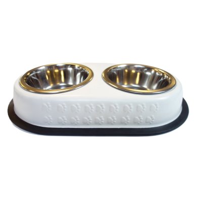 Dvojmiska nerez KRÉMOVÁ 0,22 l/13,5 cm (24)