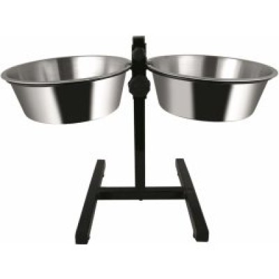 Stojan na misky (42 cm) + 2x misa 3,0 l/29 cm (6)