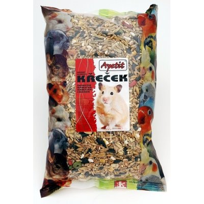 Apetit Škrečok - základná kŕmna zmes 800g (6ks/bal.)