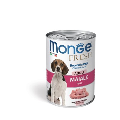 Monge Fresh Dog Bravčová 400g/24bal