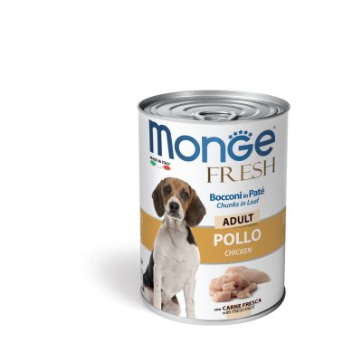 MONGE FRESH DOG Kuracie 400g/24bal