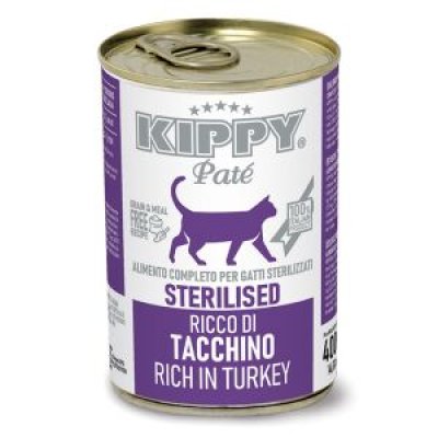 KIPPY Cat Sterilised morka 400g/24kart.