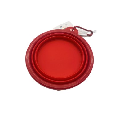 Silikónová cestovná miska červená 450ml (200/1) - 6214rr.jpg