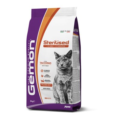 GEMON Cat Sterilised morka 31/12,5 2kg