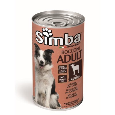 SIMBA Dog Jahňacie kúsky 1230g/12bal