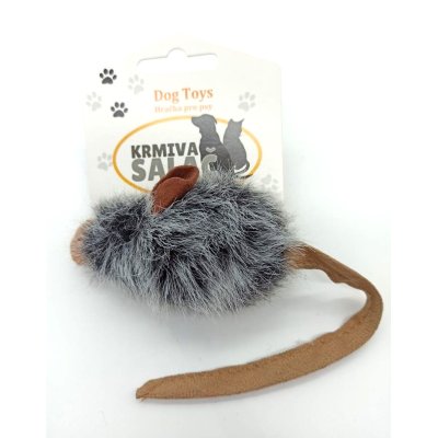 Myš Little Grey 9 cm