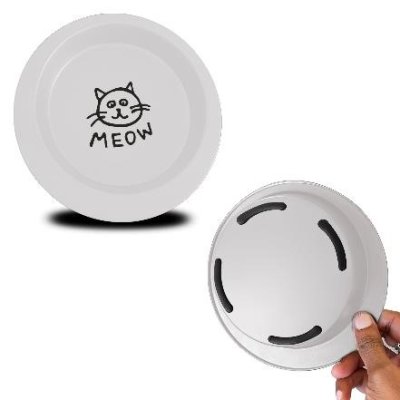 Miska OVÁL protišmyková - šedá 0,28 l/16,5 cm (216)