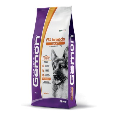 Gemon Dog Kačica s ryžou 26/12 15 kg