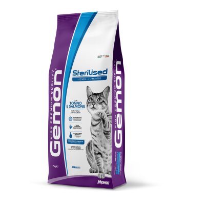 GEMON Cat Adult Sterilised tuniak/losos 32/12,  7 kg