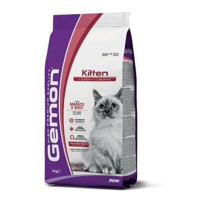 GEMON Cat Kitten hovädzie/ryža 35/15 2kg