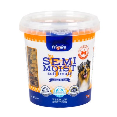 Kostičky jehněčí 500g - poloměkký pamlsek