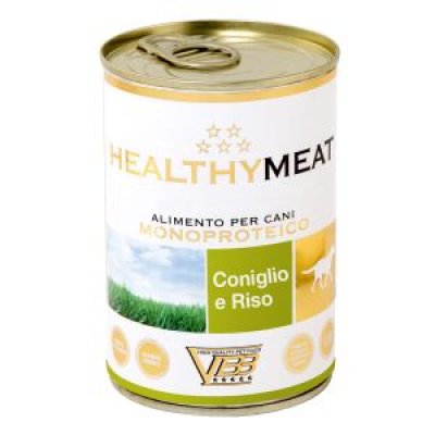 HEALTHY MEAT Dog králik & ryža 400g/24kart.