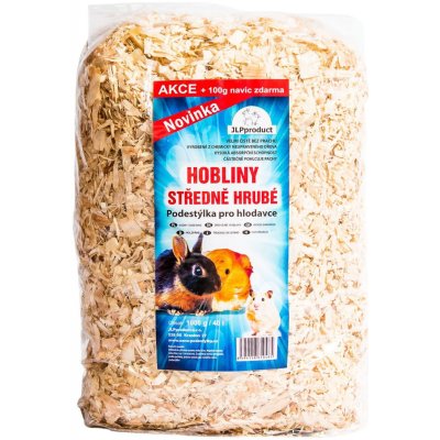 Podstielka hoblinová-stredne hrubá 1000g/40l (bal.8ks)